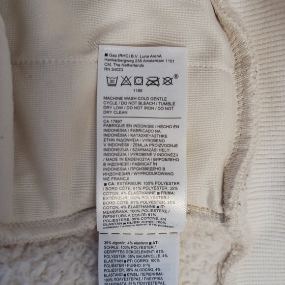 Athleta, Tugga Sherpa Hoodie, Creamy Ivory, Size Large, Cozy, Soft, Warm - Picture 16 of 16